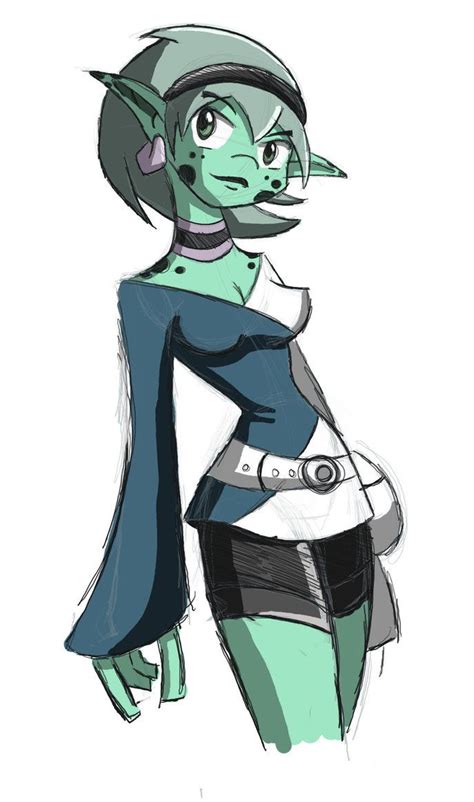 Alien Girl Rosetta By Gamepal Alien Girl Alien Alien Design