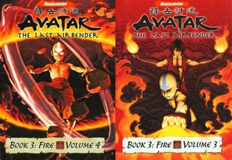 Avatar The Last Airbender Book 3 Fire Vols 3 And 4 2 Discs Dvd