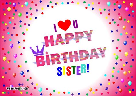 You have always been my partner in crime these are some of the best birthday wishes for sister messages, quotes and greeting that you can send to your sister on her birthday and celebrate this day with. 125 Birthday Wishes for Sisters - Happy Birthday Sister