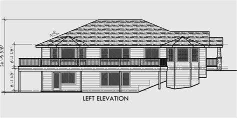 One Story Ranch House Plans With Walkout Basement