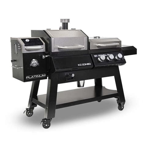 Pit Boss KC Combo Platinum Series Wood Pellet Grill And Smoker W Gas