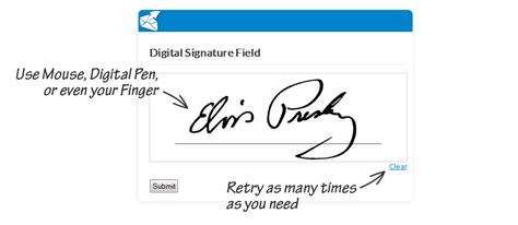 Collect Digital and Electronic Signatures via Online Forms - EmailMeForm