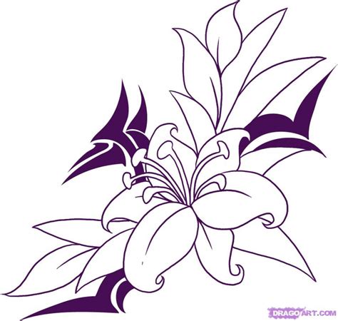 African Violet Drawing At Getdrawings Free Download