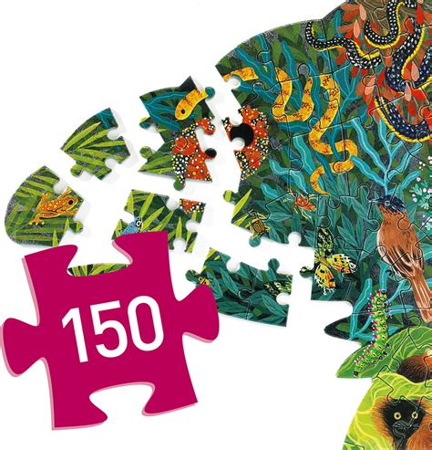 Puzz Art 150 Pcs Chameleon Puzzle Imagine That Toys