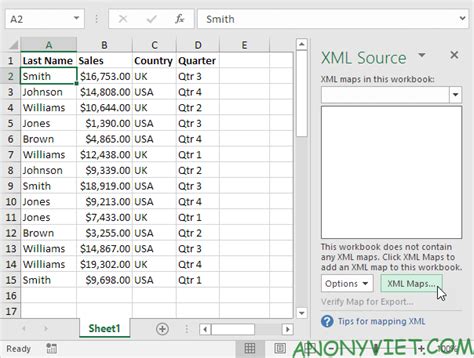 Bài 98 Cách Chuyển File Excel Sang XML AnonyViet