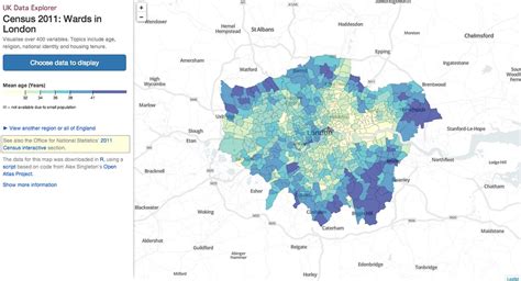 Uk Data Explorer Example Of 2011 Census Data Visualised Uk Flickr
