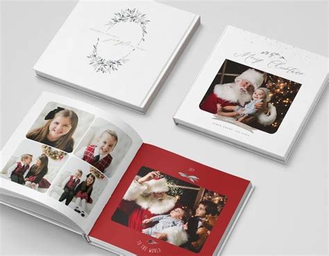 Christmas Photo Book Album For Photographers Christmas Photo Album