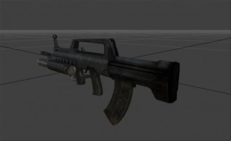 Qbz With Grenade Launcher Image Global Storm Mod For Battlefield 2