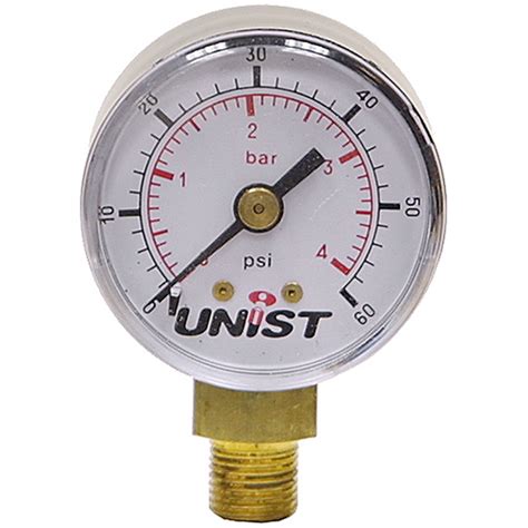60 Psi 4 Bar 15 Lm Dry Gauge Pressure And Vacuum Gauges Pressure