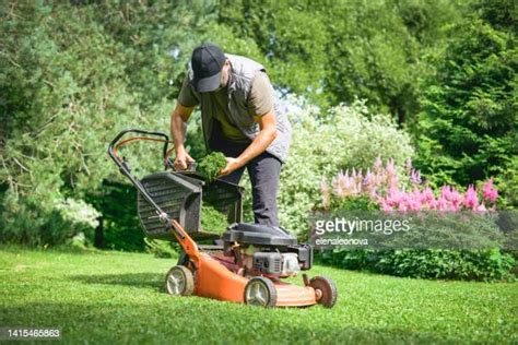 Petrol Lawn Mowers Photos And Premium High Res Pictures Getty Images
