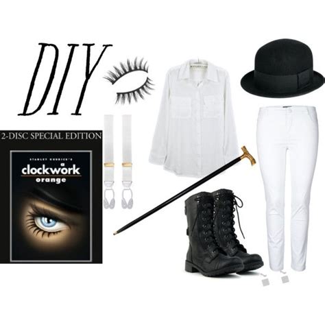 3.6 out of 5 stars 51. "DIY Clockwork Orange halloween costume" by strawberryapricotpie on Polyvore | Costume Chic ...