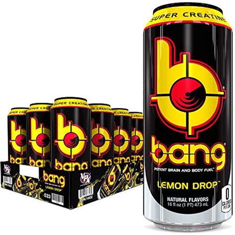 Bang Cherry Blade Lemonade Energy Drink Calories Sugar Free With