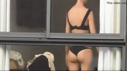 Woman Trapped Undressing On Spycam