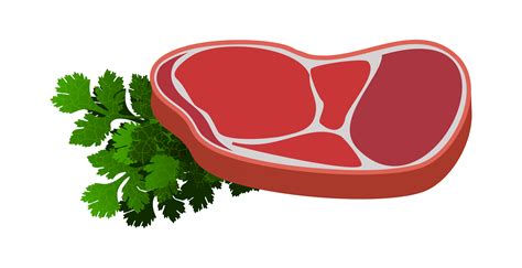 Raw Steak Clipart 3892x2000 Food Props Food Drawing Food Art