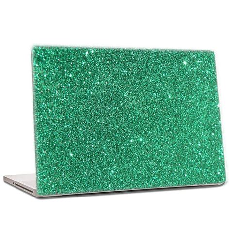 Emerald Green Glitter Laptop Skin Extra Fine By Iridescentbeauty 40