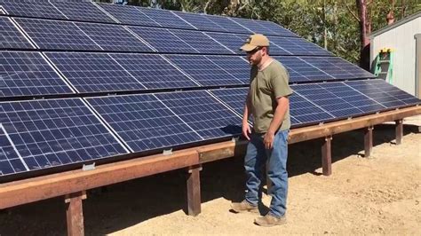 127kw Off Grid Ground Mount Solar Install By Off Grid Contracting