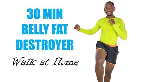 Fun Walk At Home Exercise To Destroy Belly Fat Fast 30 Minute Belly
