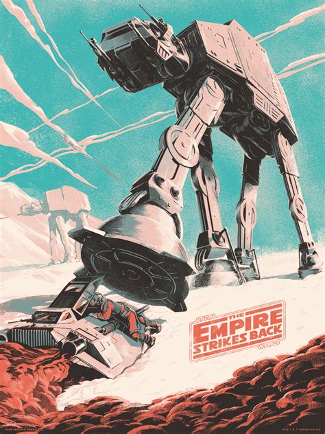 Star Wars Poster The Empire Strikes Back Behance