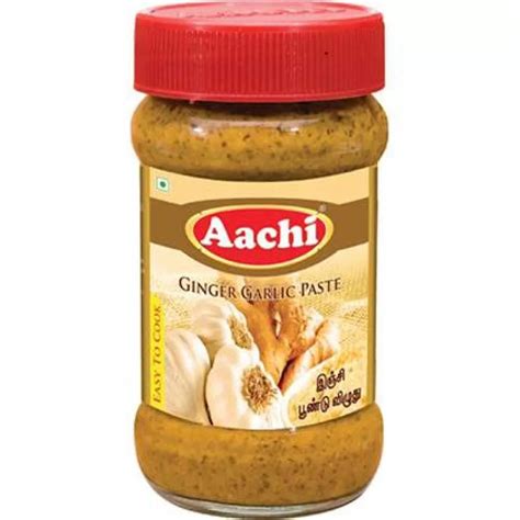 Aachi Ginger Garlic Paste 200g Amazon In Grocery Gourmet Foods