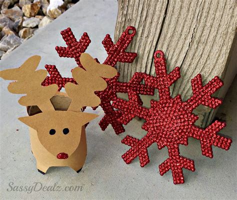 Mini Reindeer Toilet Paper Roll Christmas Craft For Kids - Crafty Morning