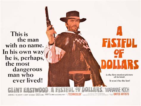 Released in italy in 1964 then in the united states in 1967, it initiated the popularity of the spaghetti. A Fistful of Dollars (V2) ⋆ Retro Movie PosterRetro Movie ...