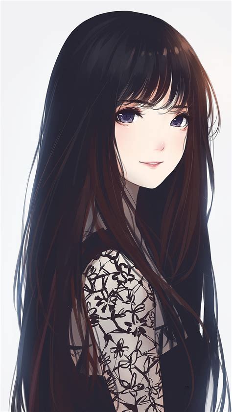 Cute Anime Girl Full Hd 2k Wallpaper