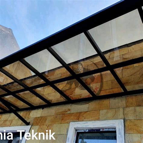 Jual Kanopi Besi Hollo Galvanis Atap Solarflat Bronze 12 Kab Bogor