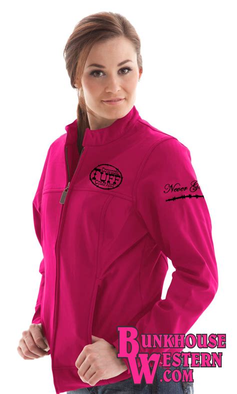 Cowgirl Tuff Company Hot Pink Microfiber Jacket Rodeo Coat Underarmor Columbia Barrel