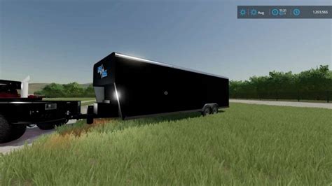 Load King Enclosed Trailer V10 Fs22 Farming Simulator 22 Mod Fs22 Mod