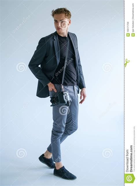 Fashion Photoshoot Model Casual Lifestyle Concept Stock Image Image