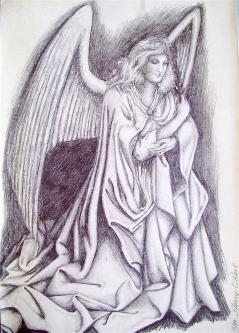 23 Best Angels Drawings For Inspiration 2020 Templatefor