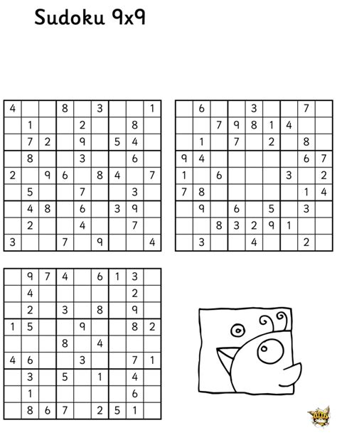 We did not find results for: Sudoku 9x9 n°8 pour enfant à imprimer