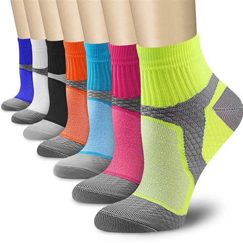 Men And Women Ankle Compression Socks 15 20 Mmhg Charmking Charmking