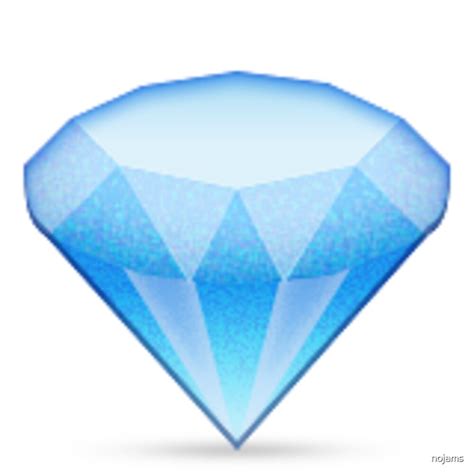 Diamond Emoji By Nojams Redbubble