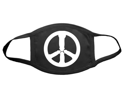 Penis Peace Symbol Gay Face Mask Face Cover 3 Ply Cotton Etsy