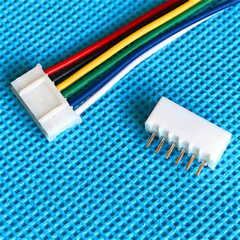 JST 2 0 PH 6 Pin Female Connector With Wire And Male Connector X 20