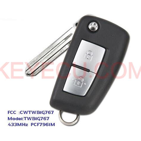 If you close and open your car door with the smart fob, this key is likely to be hidden inside the fob. Remote Key Fob for Nissan Qashqai J11 Pulsar C13 Juke F15 ...