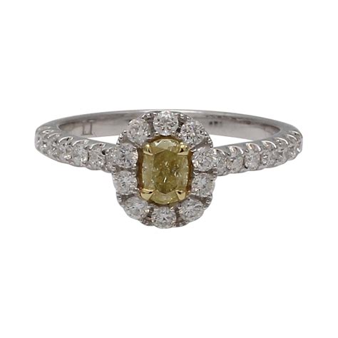 Stunning Emerald Diamond Gold Ring For Sale At 1stdibs