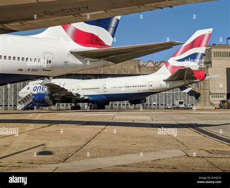 Non Exclusive The Last 4 British Airways Boeing 747s Awaiting