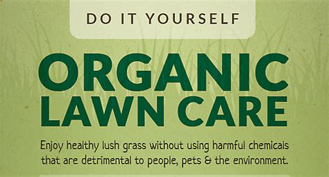 In spring, mow the existing grass as closely as possible; Do-It-Yourself Organic Lawn Care