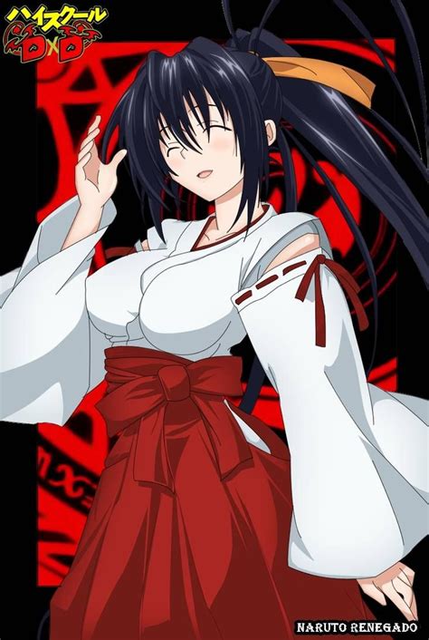 Akeno Himejima By Narutorenegado01 Dxd Anime High School Highschool Dxd