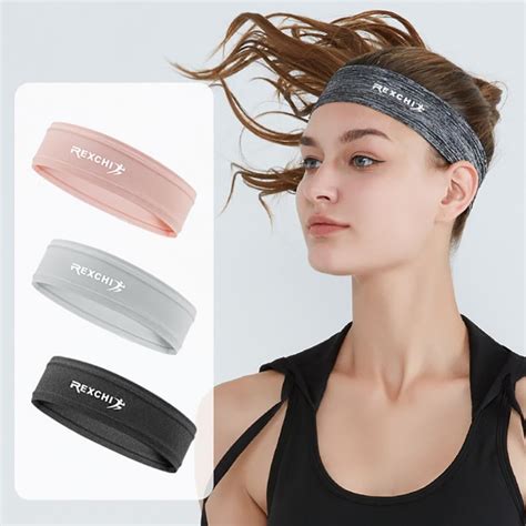 Headbands Sweatbands For Women Men Super Absorbent Sports Headband
