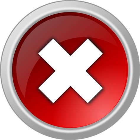 Free Vector Graphic Cancel Delete Abort Remove No Free Image On