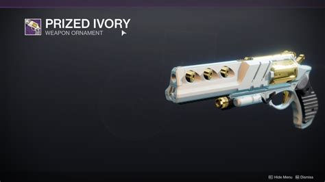 How To Get Prized Ivory Ornament Destiny 2 Youtube