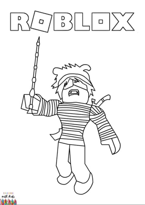 Mewarnai Gambar Roblox
