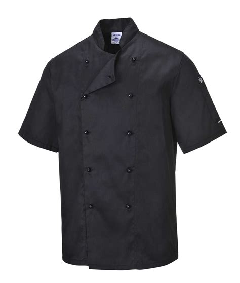 Portwest Kent Classic Short Sleeve Chefs Jacket C734