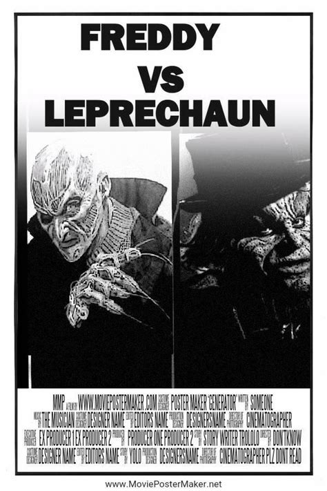Freddy Vs Leprechaun Poster By Terius11 On Deviantart