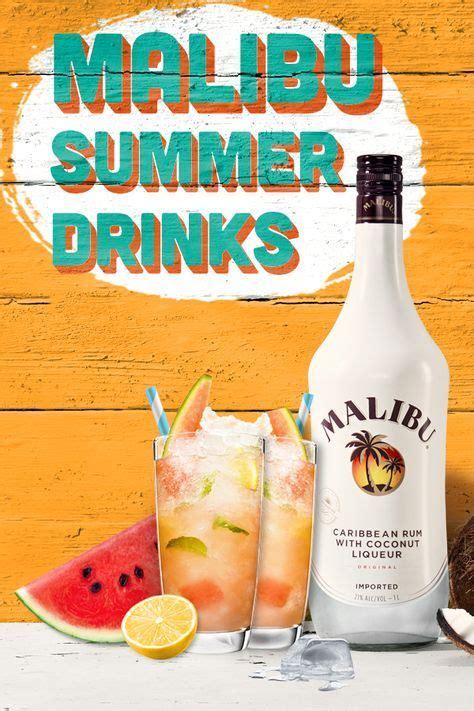 Gin and sakura vermouth cocktail. Simple Malibu Rum Drink Recipes / Pop-Up Paradise Rum ...