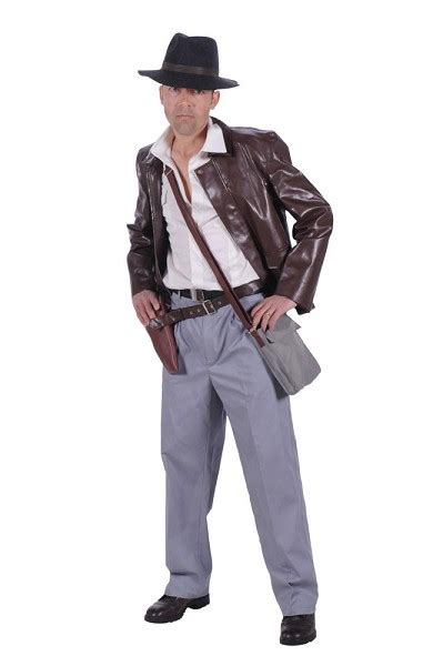 Adventurer Indiana Jones Men S Fancy Dress Costume