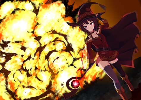 Megumin Explosion Fanarts Anime Anime